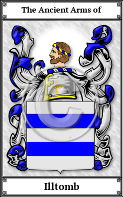 Illtomb Family Crest Download (JPG)  Book Plated - 150 DPI