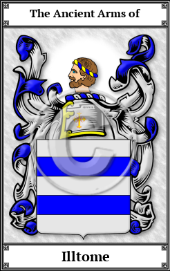 Illtome Family Crest Download (JPG)  Book Plated - 150 DPI