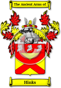 Hinks Family Crest Download (jpg) Legacy Series - 150 DPI