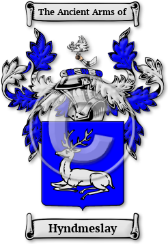 Hyndmeslay Family Crest Download (jpg) Legacy Series - 150 DPI