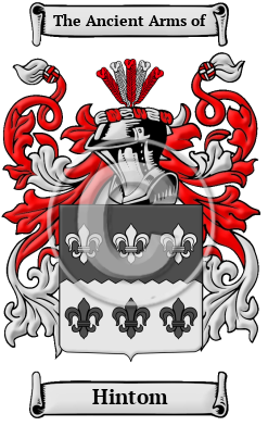 Hintom Family Crest/Coat of Arms