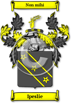 Ipeslie Family Crest Download (JPG) Legacy Series - 600 DPI