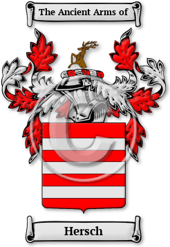 Hersch Family Crest Download (JPG) Legacy Series - 600 DPI