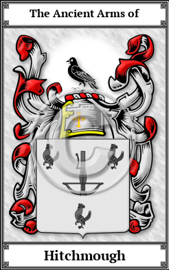 Hitchmough Family Crest Download (JPG)  Book Plated - 150 DPI