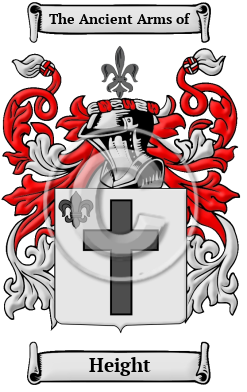 Height Family Crest Download (JPG) Heritage Series - 600 DPI