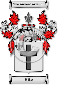 Hite Family Crest Download (jpg) Legacy Series - 150 DPI