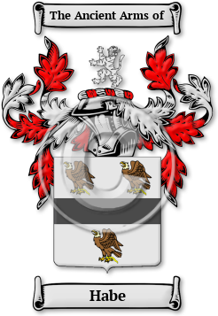 Habe Family Crest Download (jpg) Legacy Series - 150 DPI