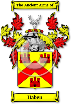 Haben Family Crest Download (JPG) Legacy Series - 600 DPI