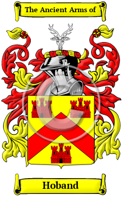 Hoband Family Crest Download (JPG) Heritage Series - 600 DPI