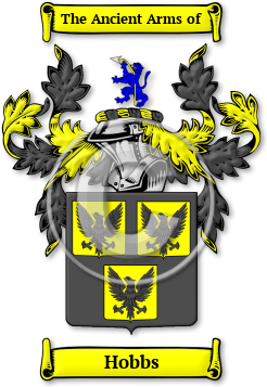 Hobbs Family Crest Download (JPG) Legacy Series - 600 DPI