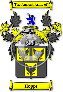 Hopps Family Crest Download (JPG) Legacy Series - 600 DPI