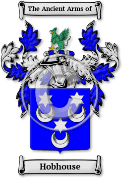 Hobhouse Family Crest Download (jpg) Legacy Series - 150 DPI