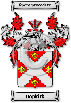 Hopkirk Family Crest Download (jpg) Legacy Series - 150 DPI