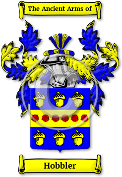 Hobbler Family Crest Download (JPG) Legacy Series - 300 DPI