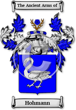 Hohmann Family Crest Download (jpg) Legacy Series - 150 DPI