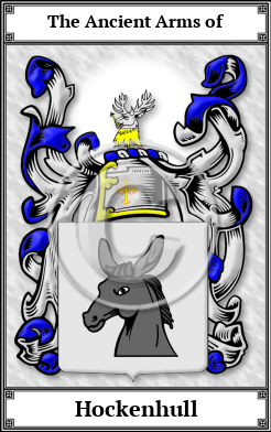 Hockenhull Family Crest Download (JPG)  Book Plated - 150 DPI