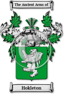 Hokleton Family Crest Download (jpg) Legacy Series - 150 DPI