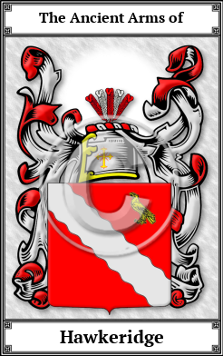 Hawkeridge Family Crest Download (JPG)  Book Plated - 150 DPI