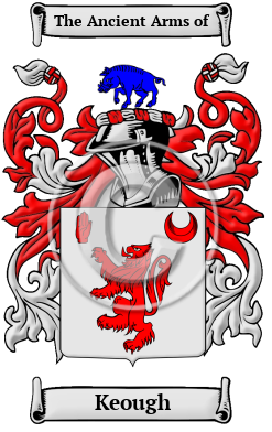 Keough Family Crest Download (JPG) Heritage Series - 600 DPI
