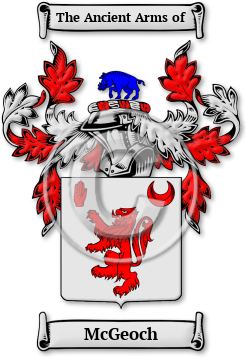 McGeoch Family Crest Download (jpg) Legacy Series - 150 DPI