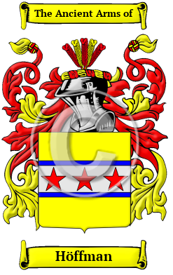 Höffman Family Crest/Coat of Arms