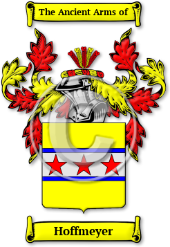 Hoffmeyer Family Crest Download (jpg) Legacy Series - 150 DPI