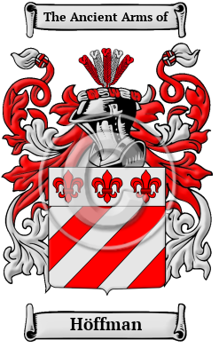 Höffman Family Crest/Coat of Arms