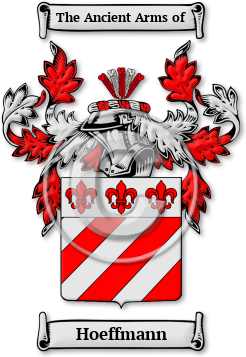 Hoeffmann Family Crest Download (jpg) Legacy Series - 150 DPI