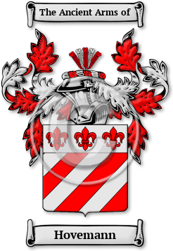Hovemann Family Crest Download (jpg) Legacy Series - 150 DPI