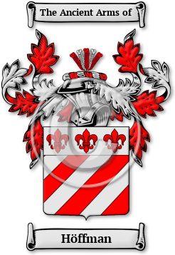 Höffman Family Crest Download (jpg) Legacy Series - 150 DPI