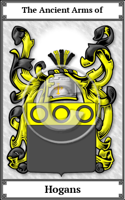 Hogans Family Crest Download (JPG)  Book Plated - 150 DPI