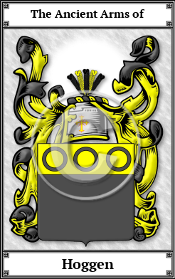 Hoggen Family Crest Download (JPG) Book Plated - 600 DPI