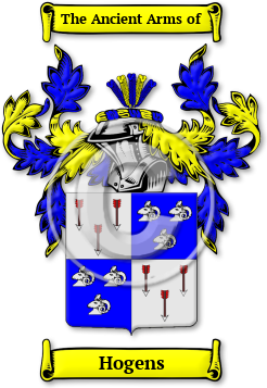 Hogens Family Crest Download (JPG) Legacy Series - 600 DPI