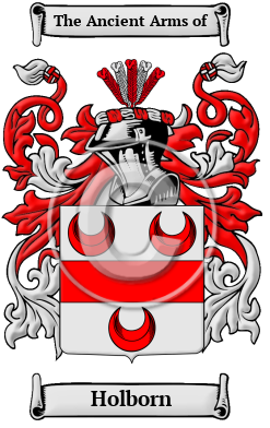 Holborn Family Crest/Coat of Arms