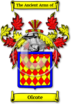 Olcote Family Crest Download (jpg) Legacy Series - 150 DPI