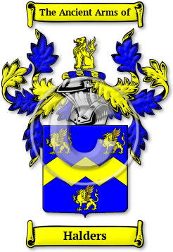 Halders Family Crest Download (jpg) Legacy Series - 150 DPI