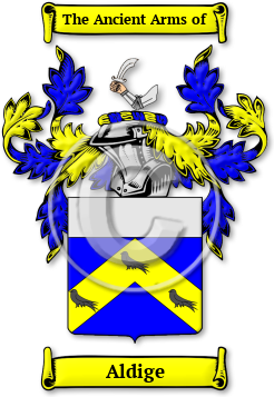 Aldige Family Crest Download (jpg) Legacy Series - 150 DPI