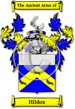 Hildox Family Crest Download (jpg) Legacy Series - 150 DPI