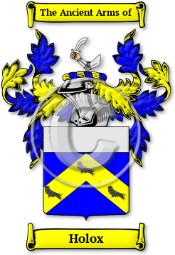 Holox Family Crest Download (jpg) Legacy Series - 150 DPI