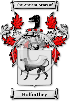 Holforthey Family Crest Download (jpg) Legacy Series - 150 DPI