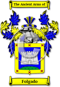 Folgado Family Crest Download (JPG) Legacy Series - 600 DPI