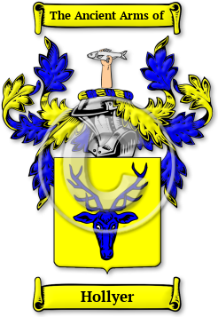Hollyer Family Crest Download (jpg) Legacy Series - 150 DPI