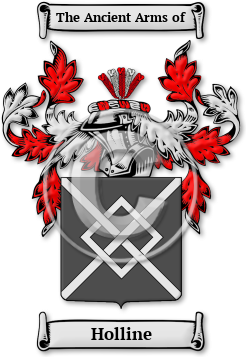 Holline Family Crest Download (jpg) Legacy Series - 150 DPI