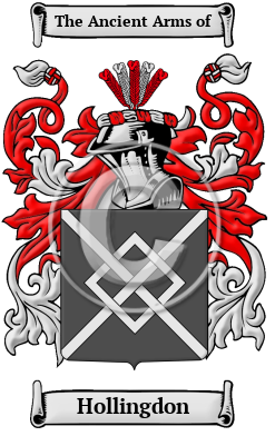 Hollingdon Family Crest Download (JPG) Heritage Series - 300 DPI
