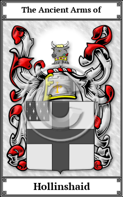 Hollinshaid Family Crest Download (JPG)  Book Plated - 150 DPI