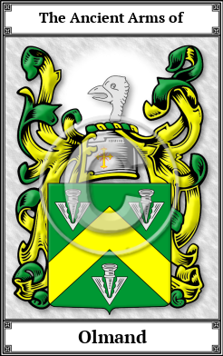 Olmand Family Crest Download (JPG)  Book Plated - 150 DPI