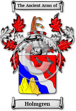 Holmgren Family Crest Download (JPG) Legacy Series - 600 DPI
