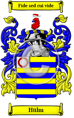 Hülm Family Crest Download (JPG) Heritage Series - 300 DPI