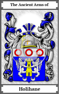 Holihane Family Crest Download (JPG)  Book Plated - 150 DPI