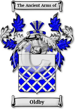 Oldby Family Crest Download (jpg) Legacy Series - 150 DPI